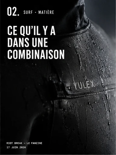 Ce qu'il y a dans une combinaison — RIOT BREAK, le fanzine